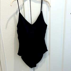 Topshop NWOT Black Bodysuit